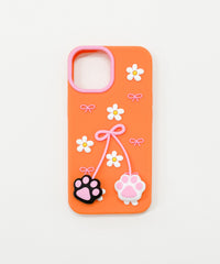 ゆらゆらiphoneケース（オレンジニクキュウ）
