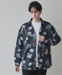 アムンゼン総柄BIGシャツ