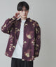 アムンゼン総柄BIGシャツ/柄4 モデル：180cm L着用