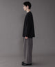 ブラック　モデル:180cm　L着用ブラック　モデル:180cm　L着用