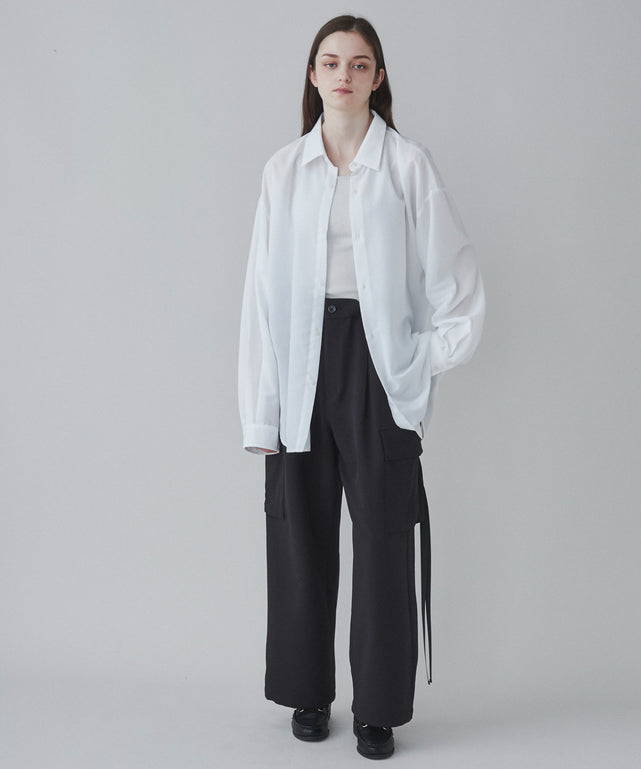 ホワイト モデル：173cm L着用