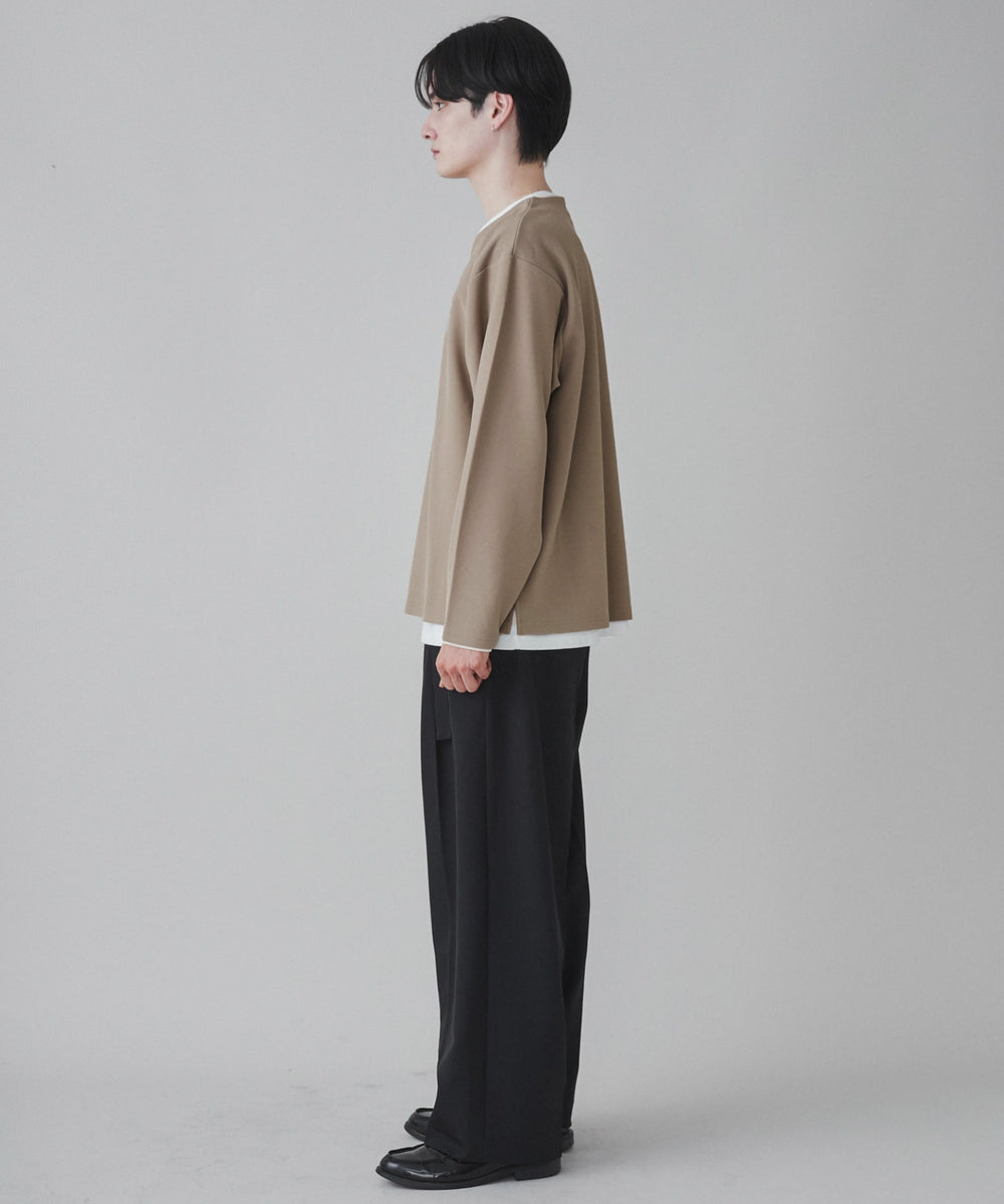 ベージュ モデル：180cm L着用