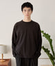 ルーズスプレーT（LS）/ブラック モデル：180cm L着用