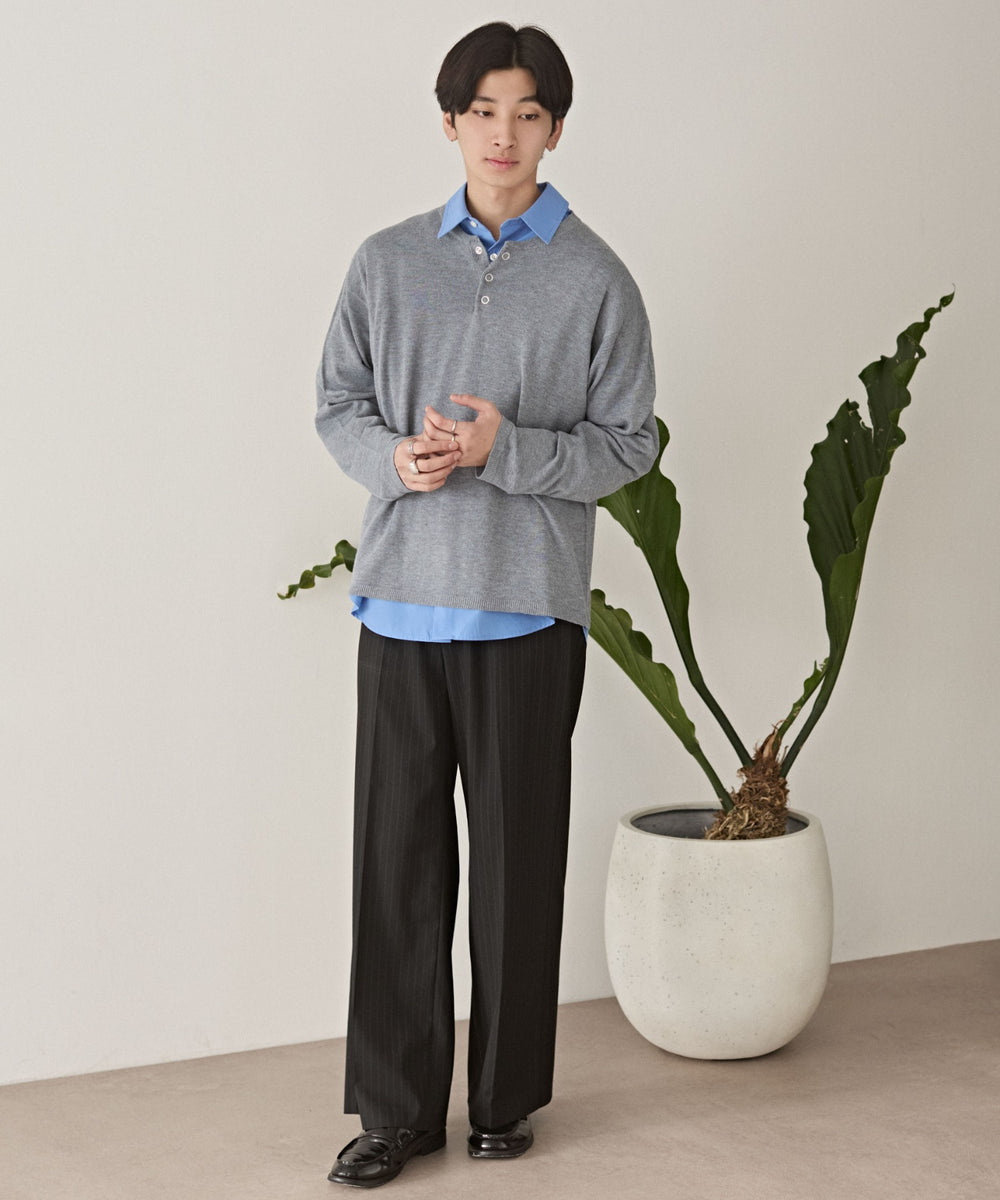 ブラックストライプ モデル：180cm L着用