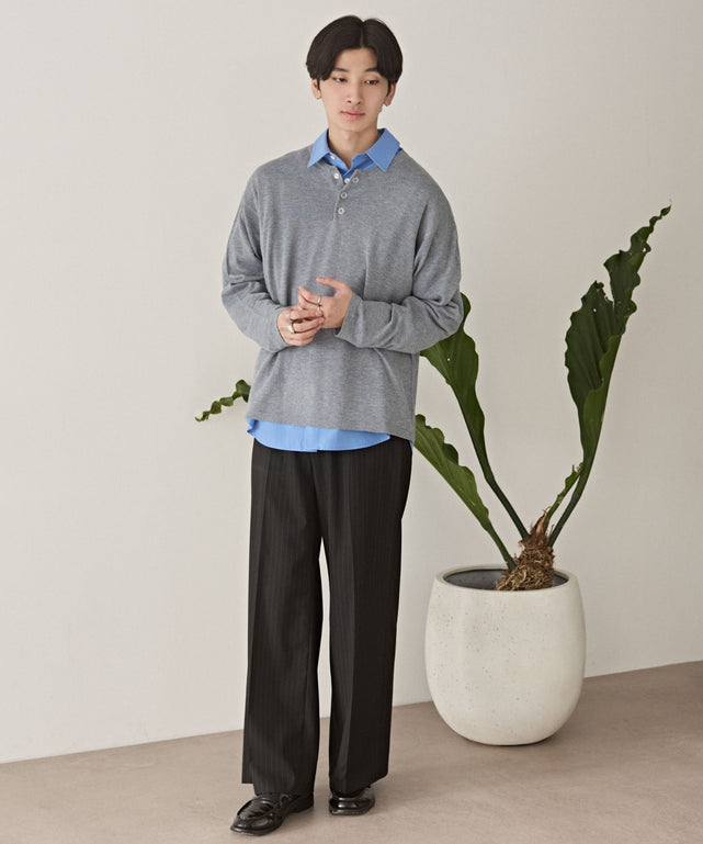 ブラックストライプ モデル：180cm L着用