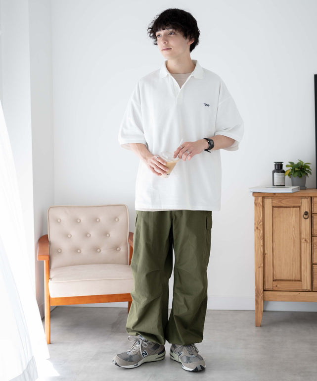 ホワイト モデル：175cm L着用