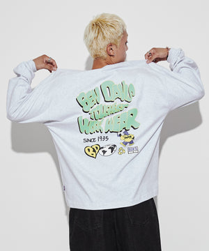 Lグレー モデル：178cm L着用