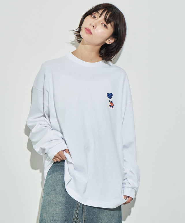 ホワイト モデル：160cm L着用