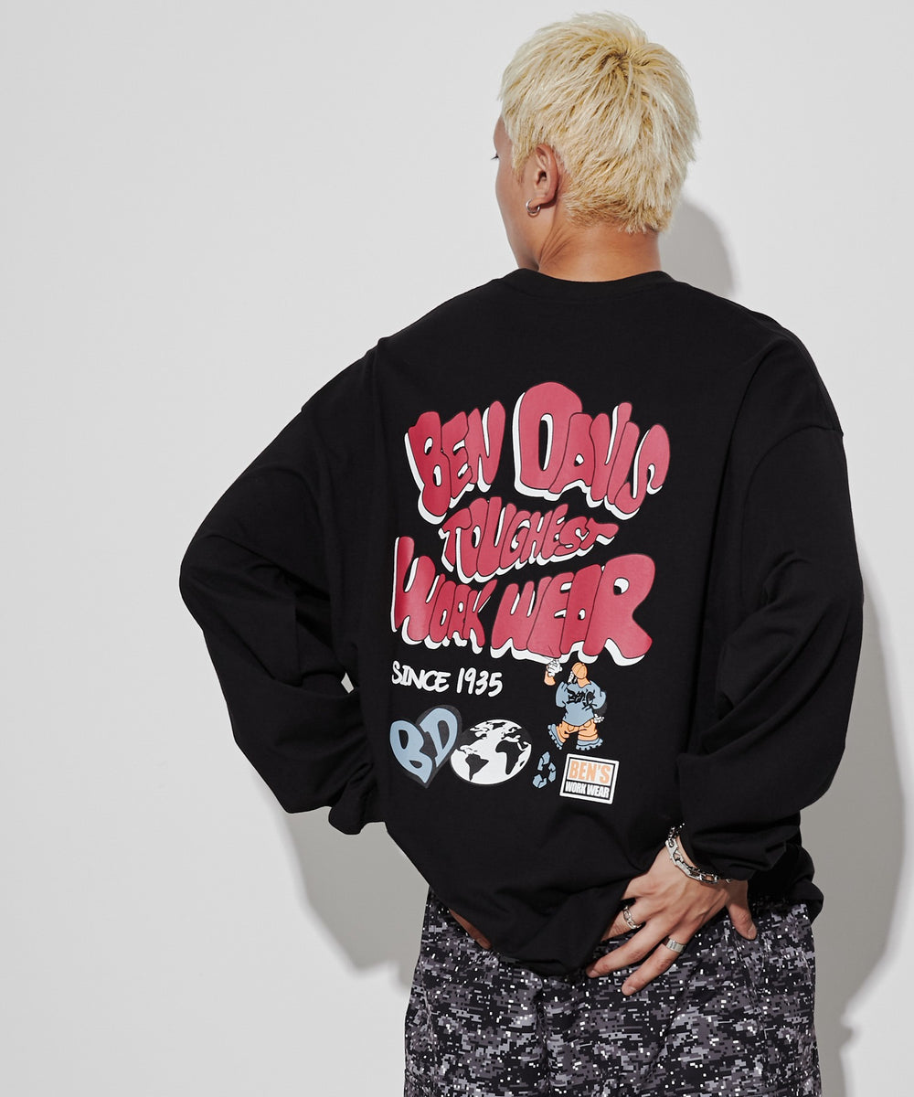 ブラック モデル：178cm L着用