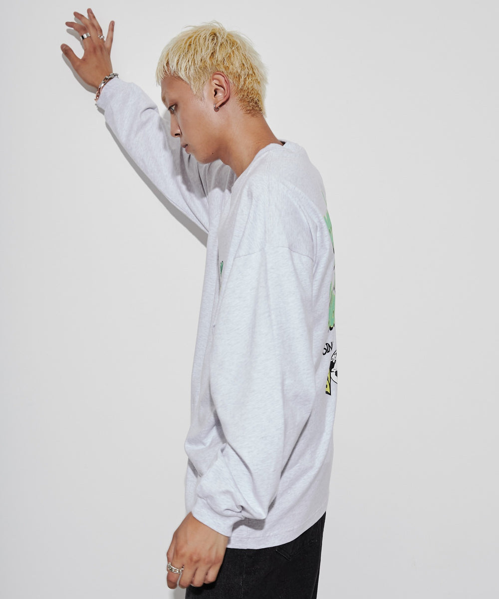 Lグレー モデル：178cm L着用