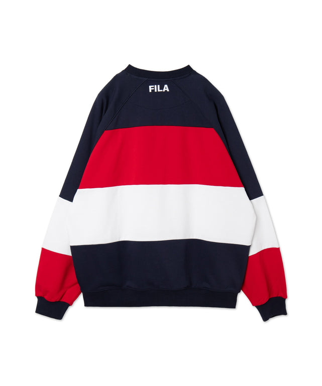 別注FILAパネル切替プルオーバー