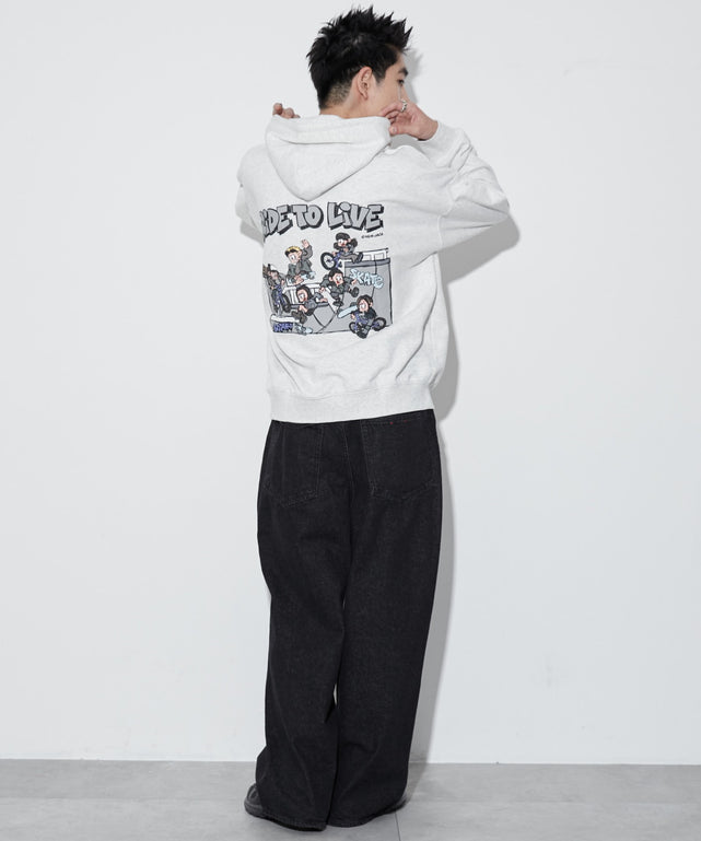 アッシュグレー モデル：180cm L着用