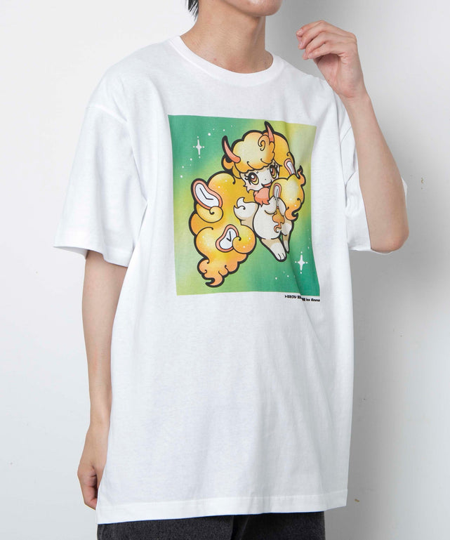 放課後アート部Tシャツ（Anna）/ホワイト