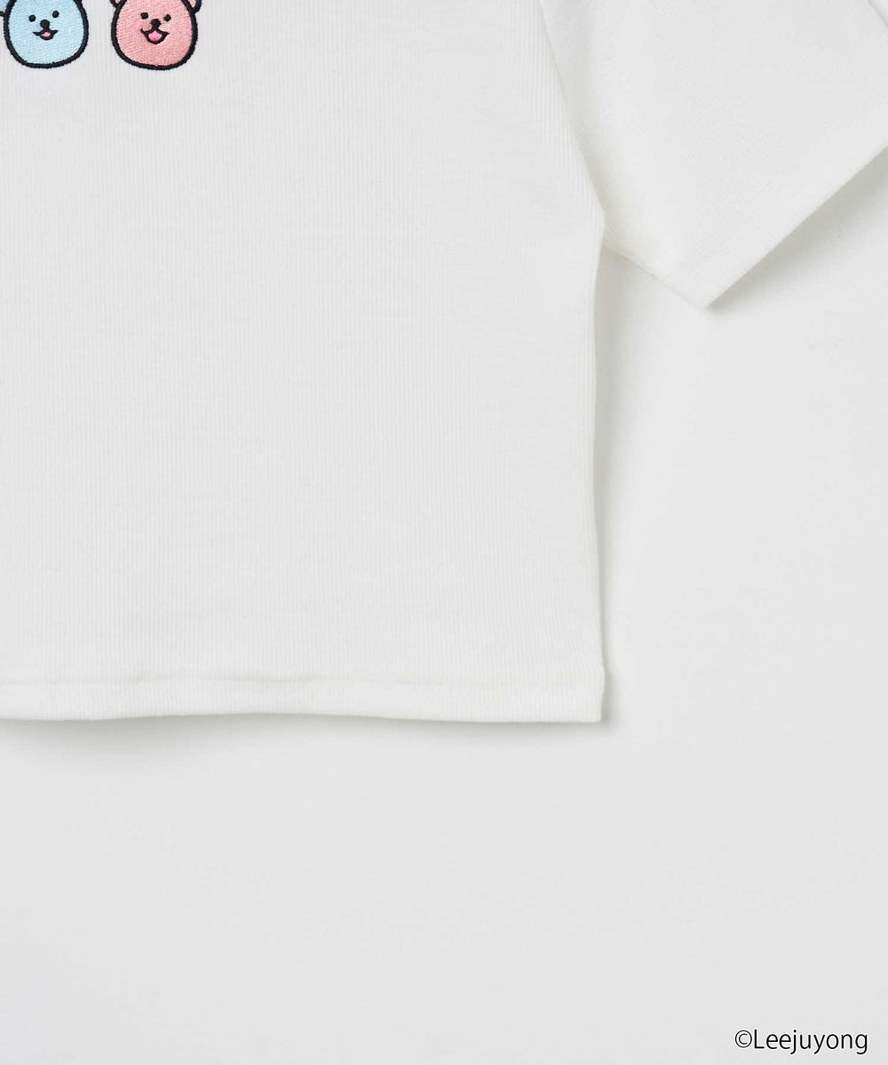 パンパンくんの日常×WEGOコラボショートTシャツ