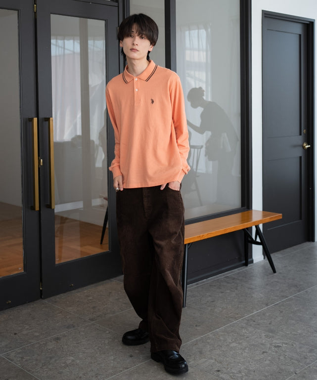 オレンジ モデル：177cm L着用