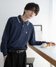 ネイビー モデル：177cm L着用