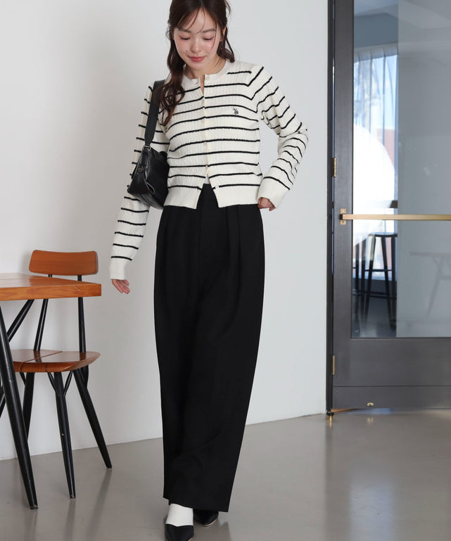 ホワイトボーダー　モデル：165cm F着用