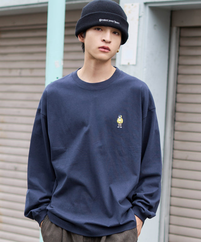 ネイビー モデル：180cm L着用