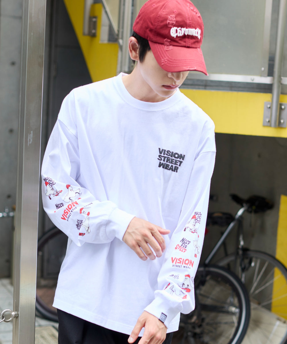 ホワイト モデル：180cm L着用