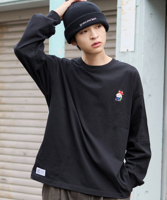 ブラック モデル：180cm L着用