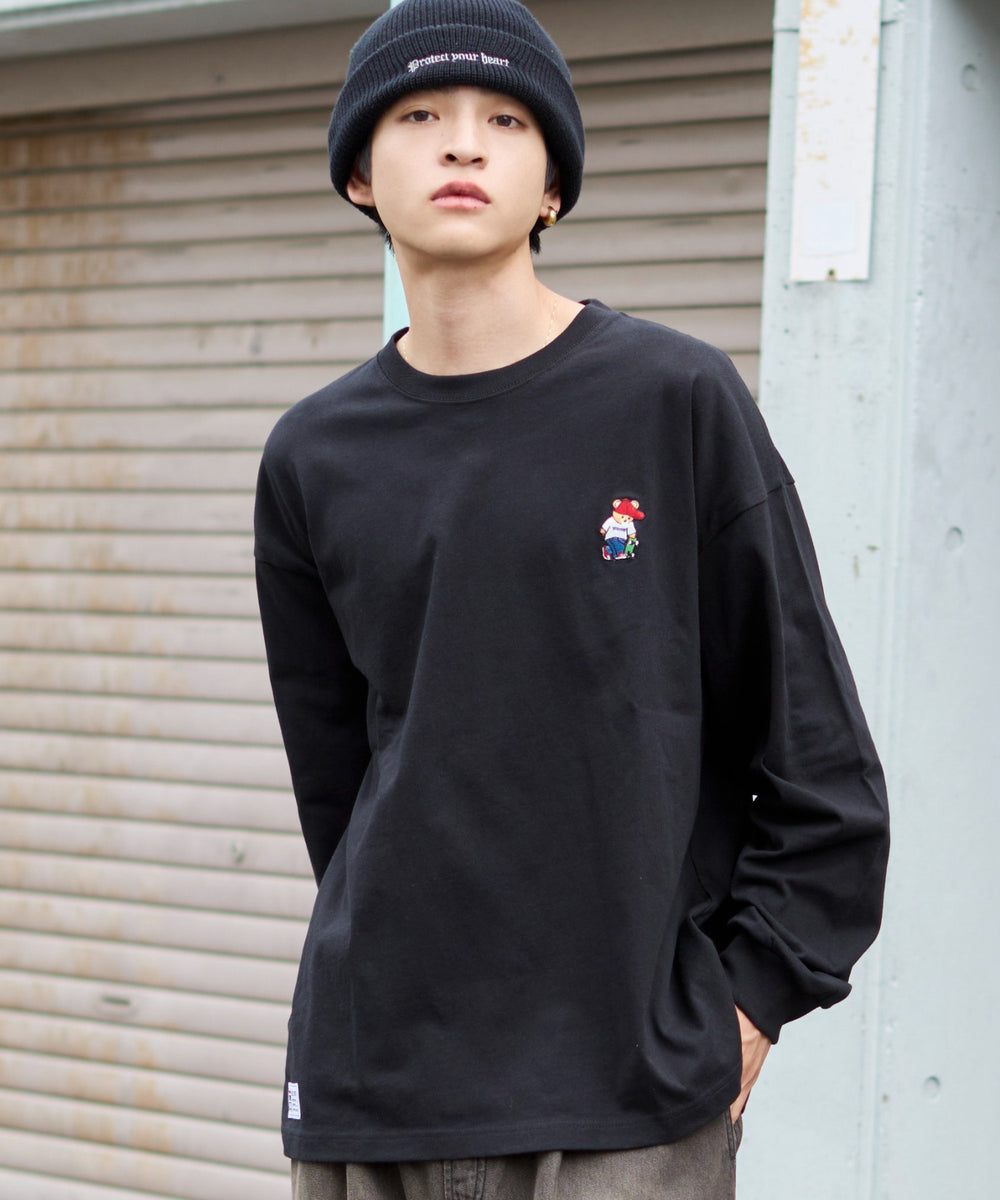 ブラック モデル：180cm L着用