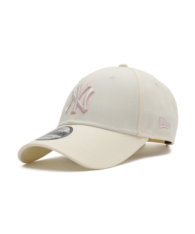 【WEGO限定デザイン】別注NEWERA　9FORTY　/ホワイトアイボリー
