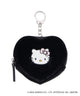 HELLO KITTY×WEGO ハートポーチチャーム/ブラック
