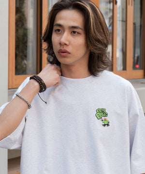 アッシュグレー　モデル:175cm L着用