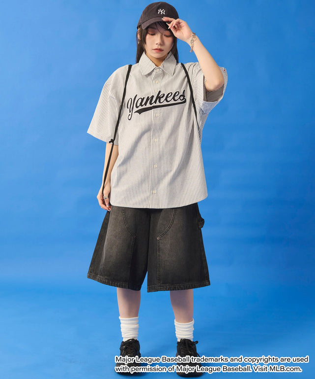 ホワイトストライプ　モデル：159㎝　M着用
