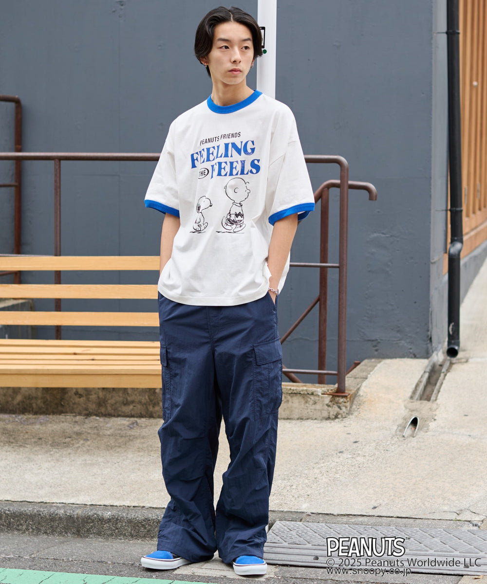 ホワイト　モデル:178cm L着用