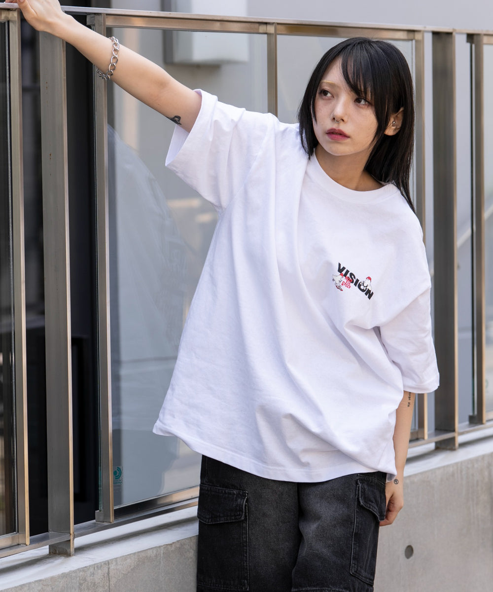ホワイト　モデル159cm L着用