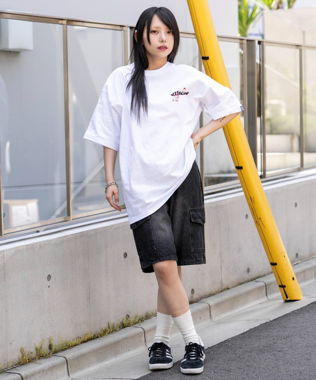 ホワイト　モデル159cm L着用