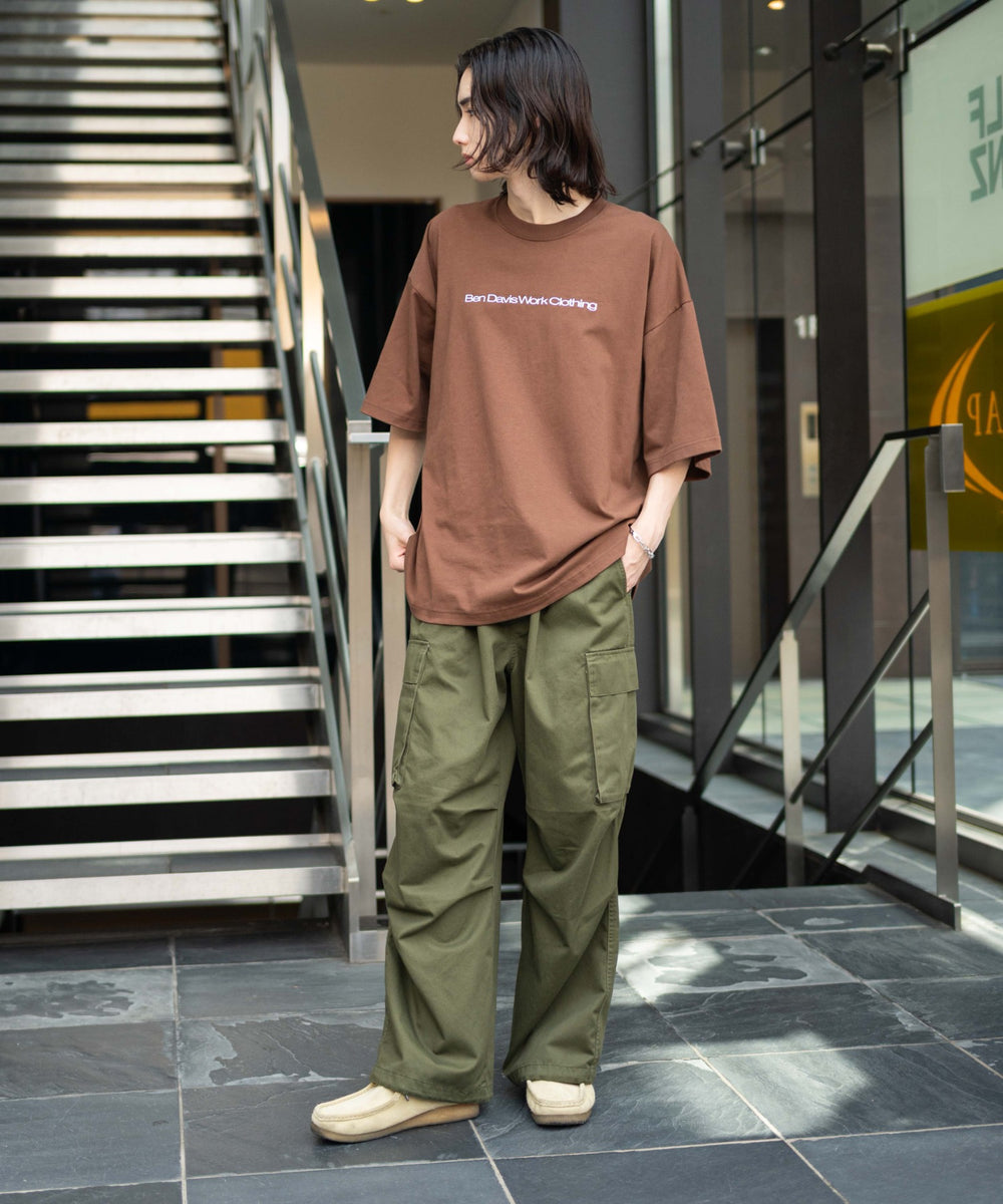 ブラウン モデル：175cm L着用