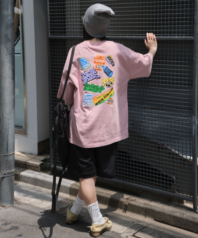 ピンク モデル：160cm M着用