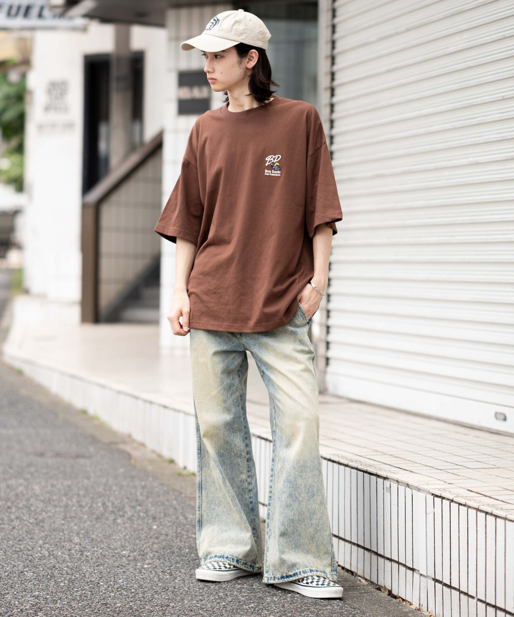 ブラウン モデル：175cm L着用