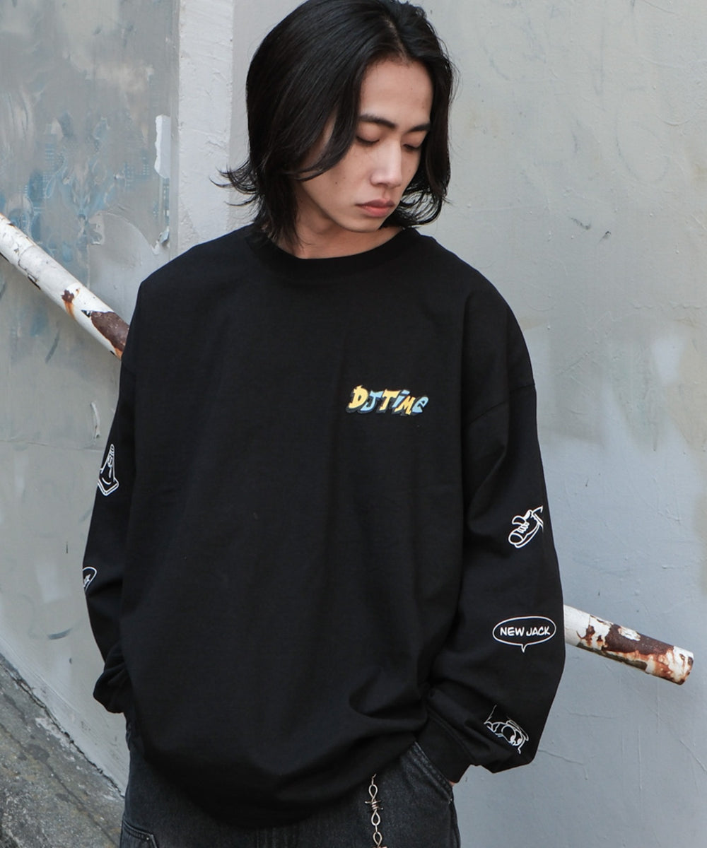 ブラック モデル：175cm L着用