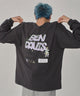別注BENDAVISグラフィックT（LS）/スミクロ　モデル：178㎝　L着用