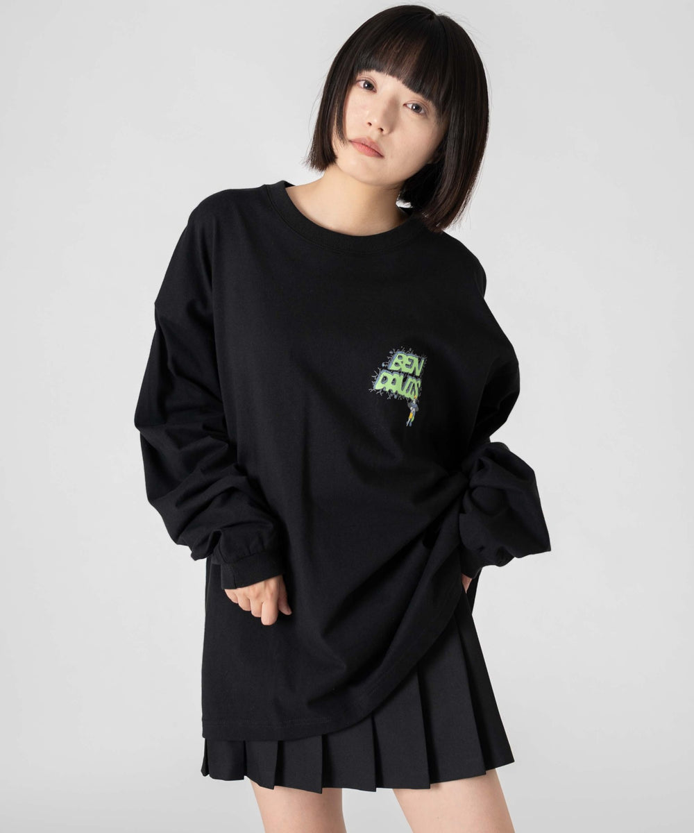 ブラック　モデル：168㎝　L着用