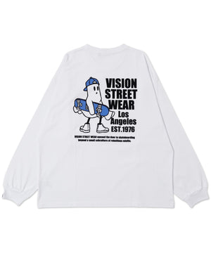 別注VISIONゴーストスケータープリントT（LS）