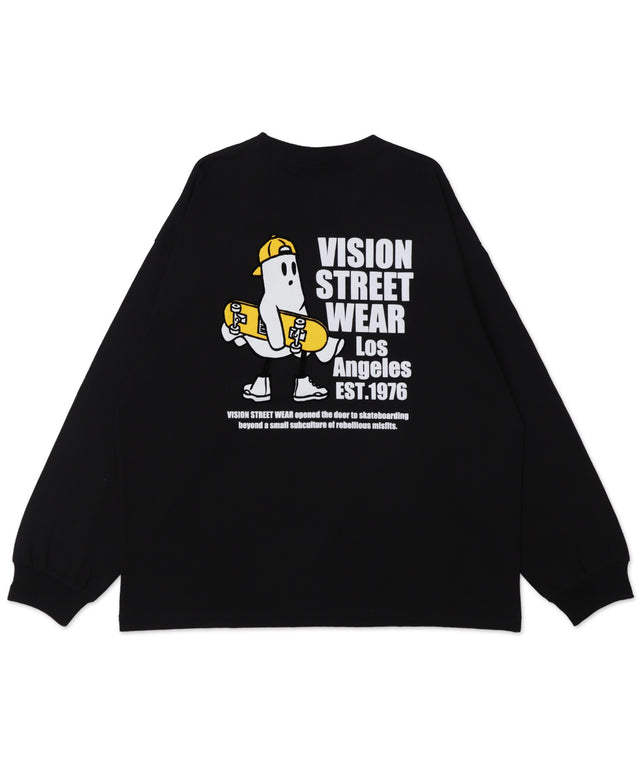 別注VISIONゴーストスケータープリントT（LS）