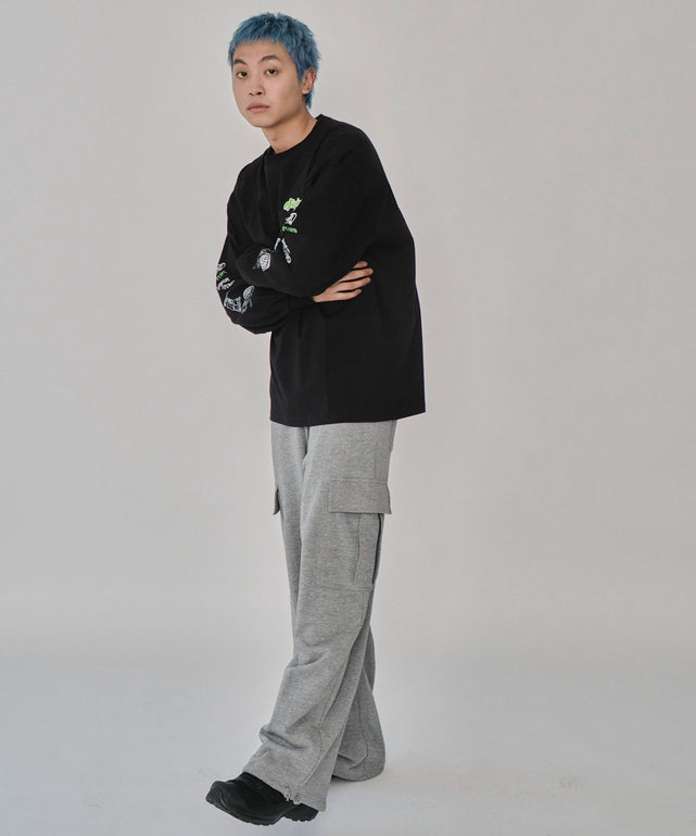 ブラック　モデル：178㎝　L着用