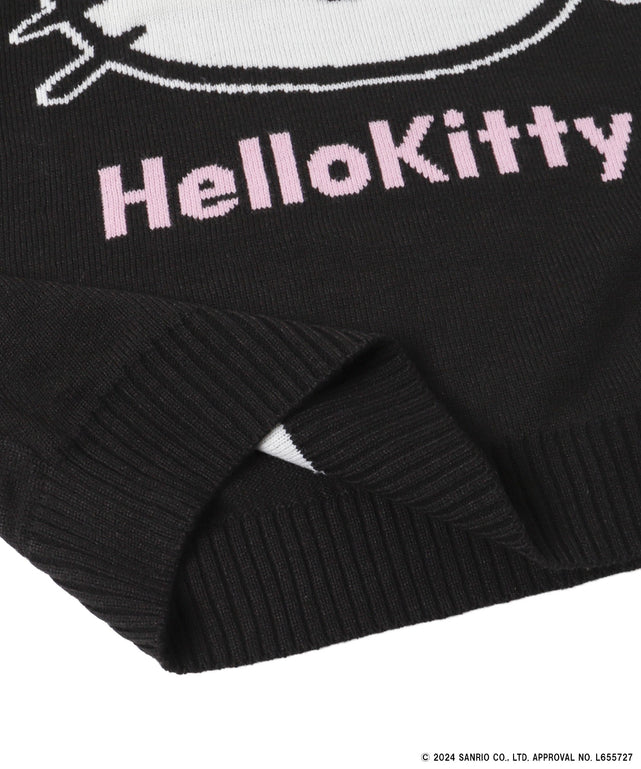 HELLO KITTYコラボジャガードニット