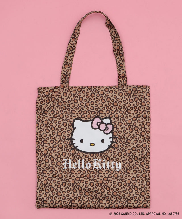 HELLOKITTYコラボトート/ブラウン