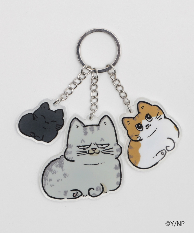 ねこに転生したおじさん×WEGOコラボアクキー1/柄1