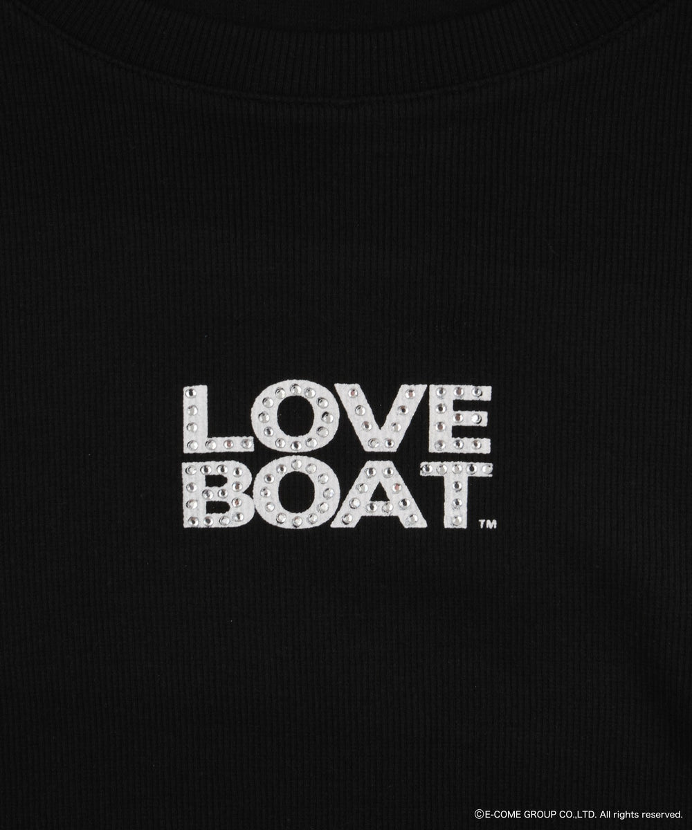 LOVEBOATコラボリブT