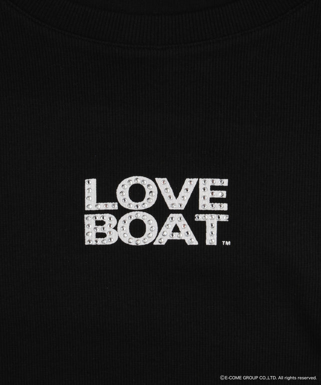 LOVEBOATコラボリブT