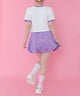 パープル モデル：155cm M着用