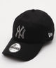 【WEGO限定デザイン】別注NEWERA　9FORTY　linestone/NY　ブラック（柄2）