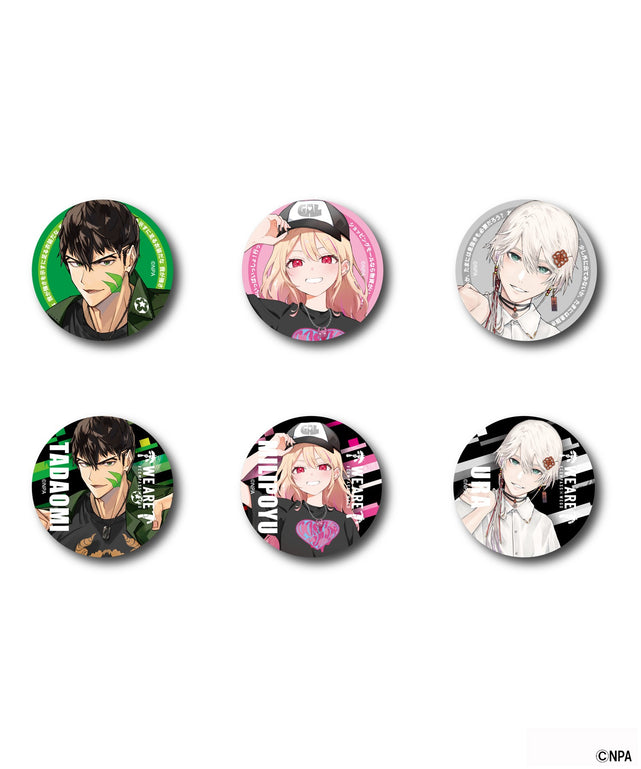 ＃コンパスコラボランダム缶バッジ5（BOX）/柄１