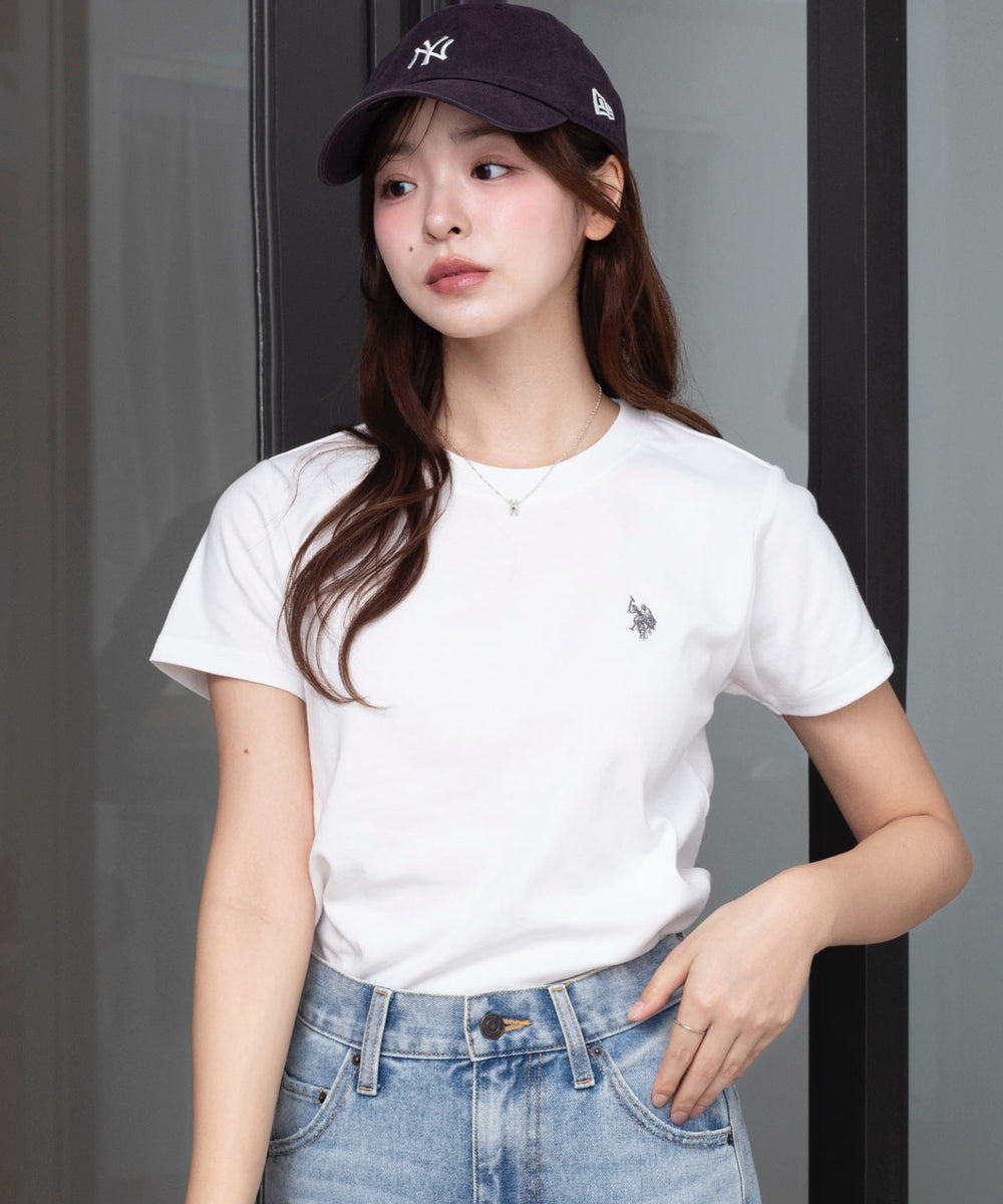 ホワイト　モデル：165cm S着用